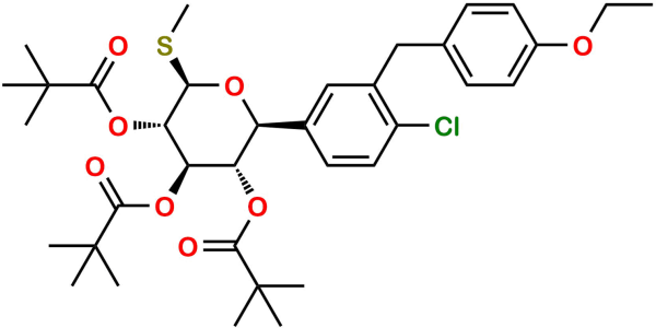 Sotagliflozin 3,4,5-triyl Pivalate Impurity