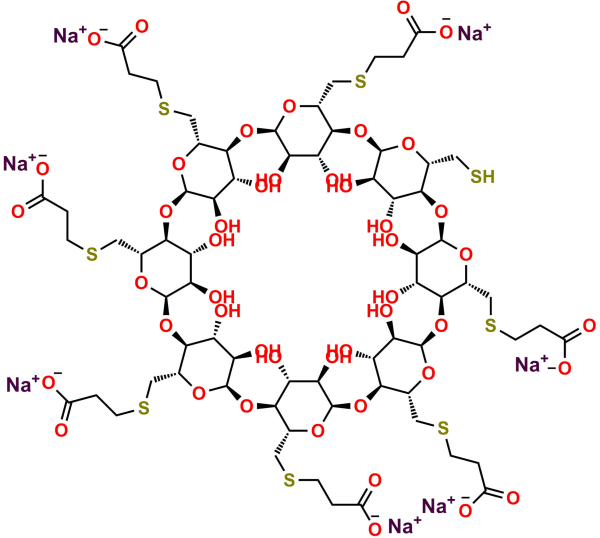 Mono-thiol Sugammadex (Sodium salt)