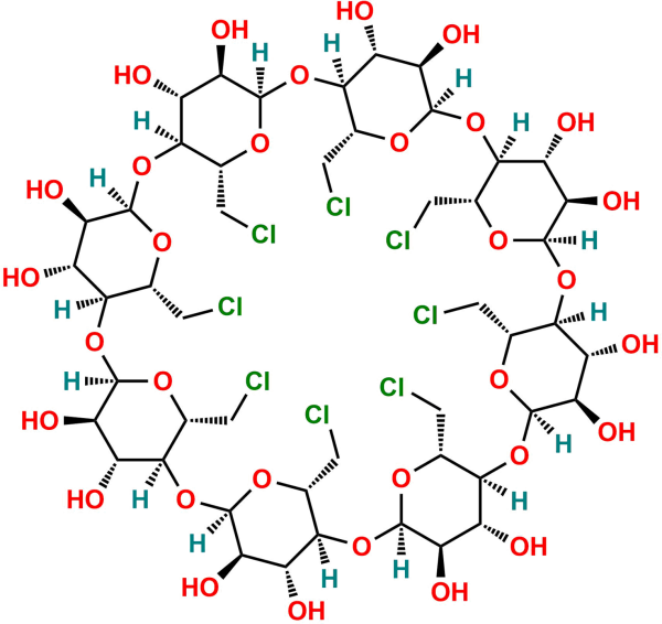 Per-6-chloro-gamma cyclodextrin