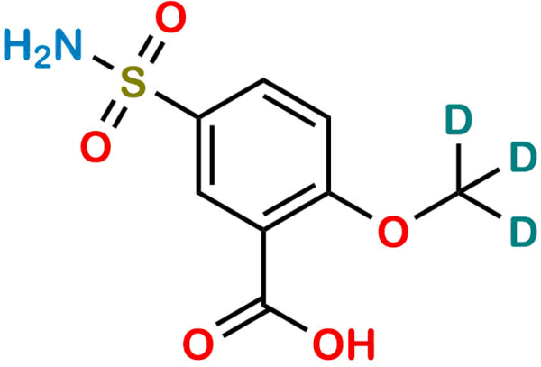 2-Methoxy-5-Sulphamoylbenzoic Acid D3