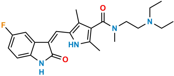 Sunitinib N-Methyl Analogue Impurity