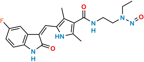 N-Nitroso N-Desethyl Sunitinib