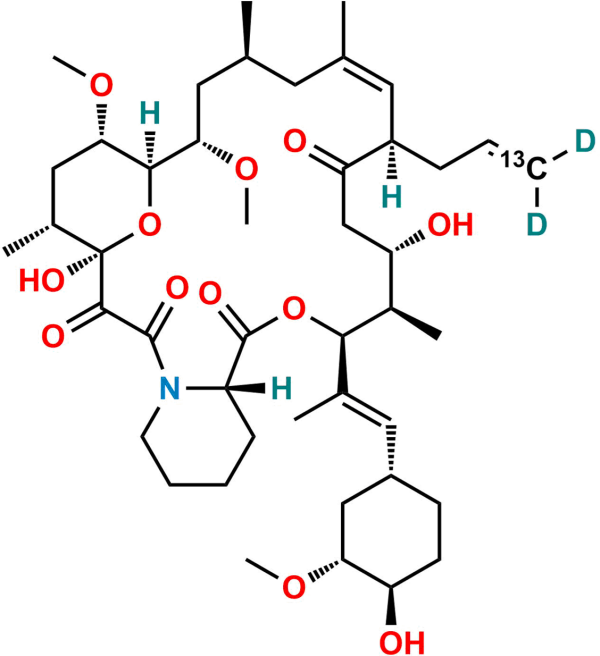 Tacrolimus-13C,D2