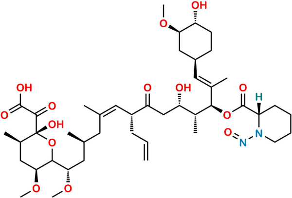 Tacrolimus 21-Carboxylic Acid Nitroso Impurity