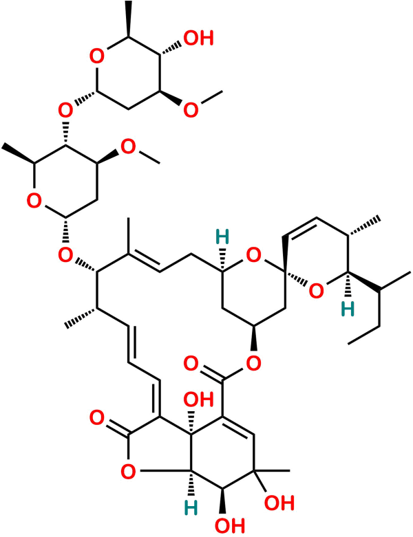 8a-oxo-4-hydroxy-avermectin B1a