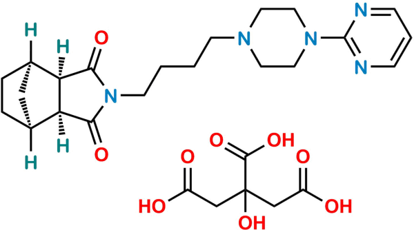 Tandospirone Impurity 1 Citrate Salt