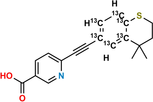 Tazarotenic acid 13C6