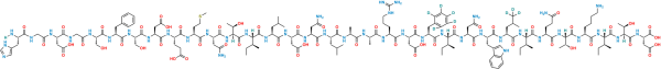 Teduglutide-D8 (Leu-D3 + Phe-D5)