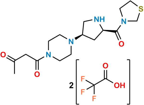 Teneligliptin Impurity G DiTFA salt