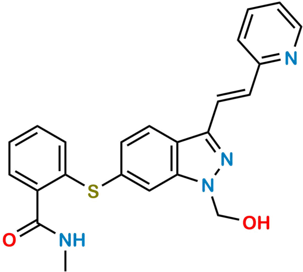 Axitinib N-Hydroxymethyl Impurity