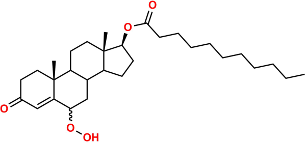 Mixure of 6α & 6β Hydroperoxy Testosterone Undecanoate