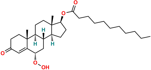 6α-Hydroperoxy testosterone undecanoate