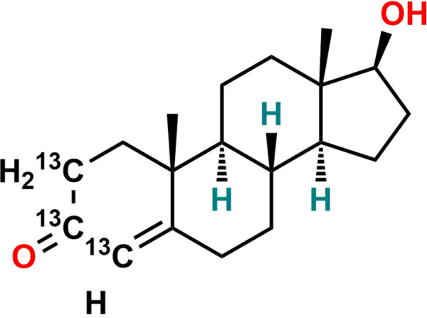 Testosterone-[13C3]