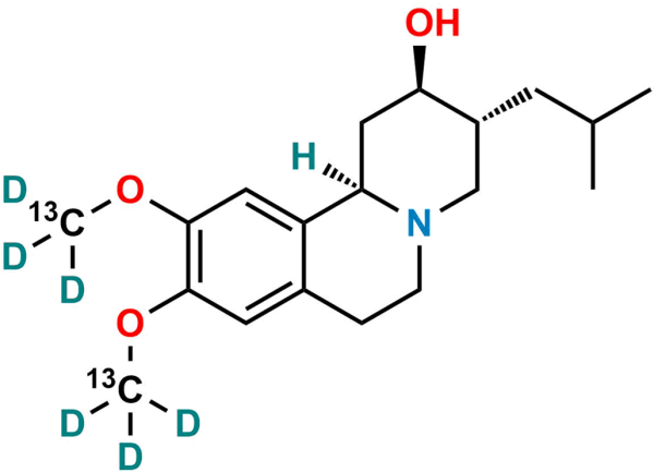 α-Dihydrotetrabenazine-13C2 D6