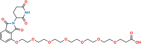 Thalidomide-O-PEG6-Acid