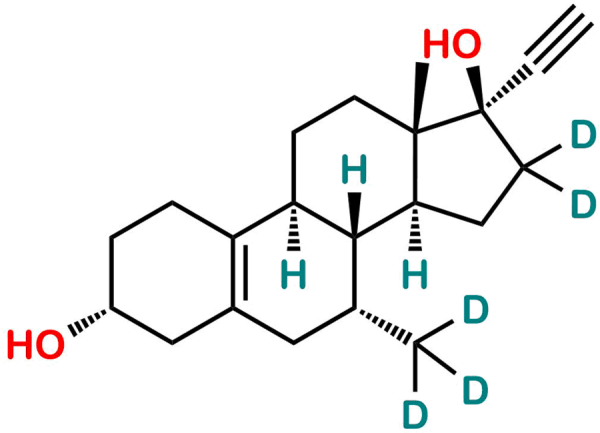 3α-Hydroxy Tibolone-D5