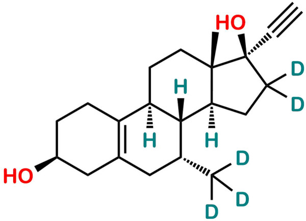 3β-Hydroxy Tibolone D5