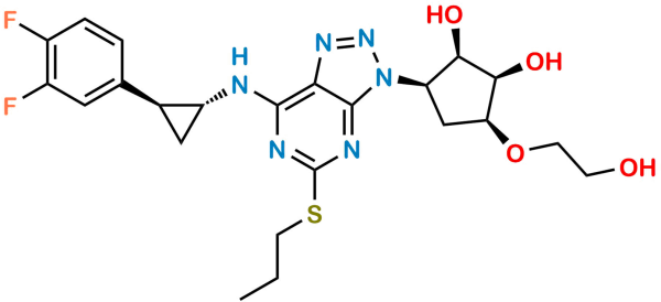 Ticagrelor (1R,2R,3R,5S) Isomer