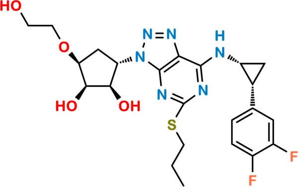 Ticagrelor (1R,2R,3S,5S) Isomer