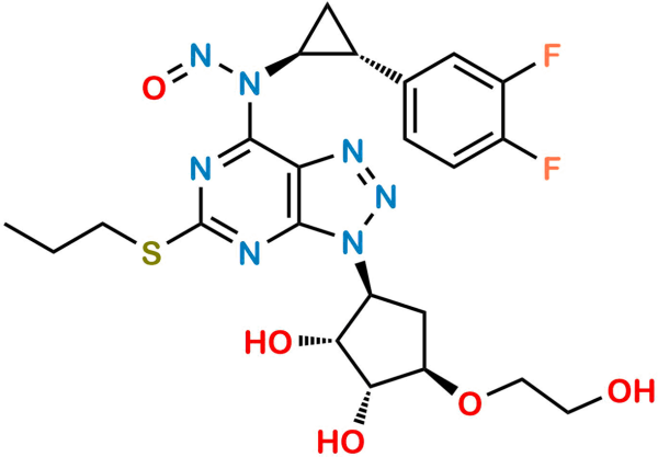 Ticagrelor Enantiomer Nitroso Impurity