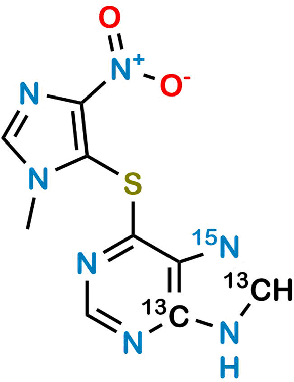 Azathioprine-13C2-15N