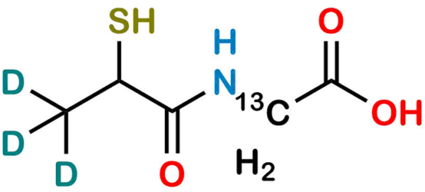 Tiopronin-13C,D3