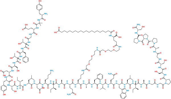 Des-Aib13-Tirzepatide