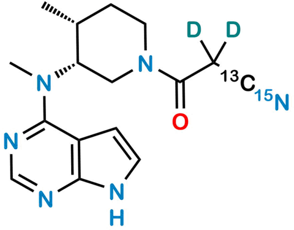 Tofacitinib 13C D2 15N