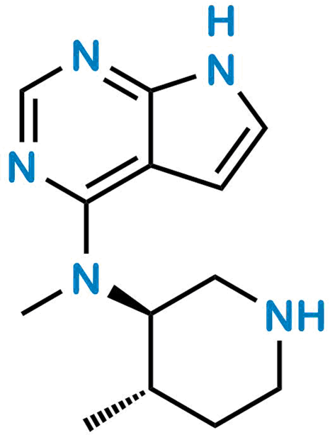 Tofacitinib Impurity (N-Des-(2-Cyanide-acetyl)-(3R,4S))