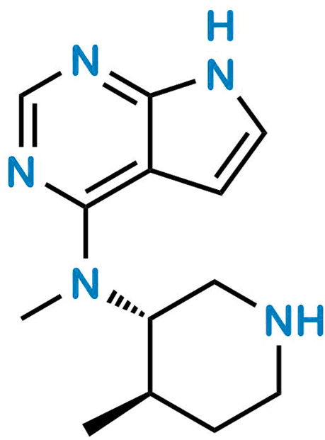 Tofacitinib Impurity (N-Des-(2-Cyanide-acetyl)-(3S,4R))