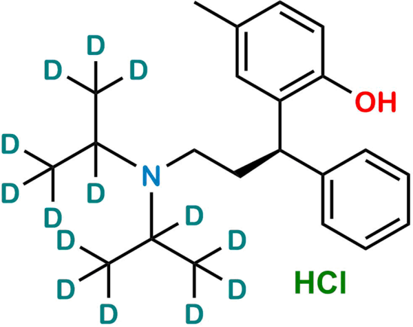 Tolterodine D14 Hydrochloride