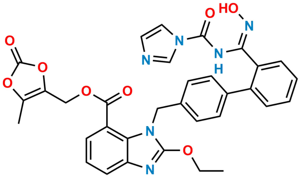 Azilsartan Imidazole Carbonyl Dioxolene Ester