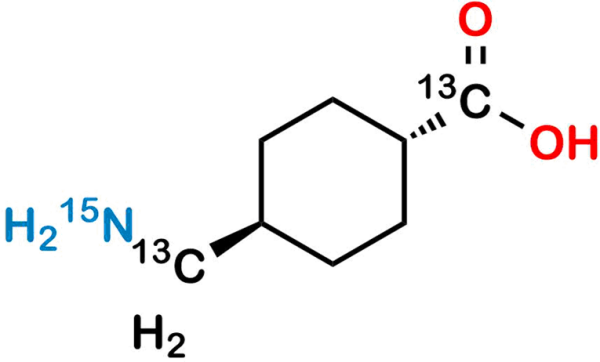 Tranexamic Acid-13C2-15N