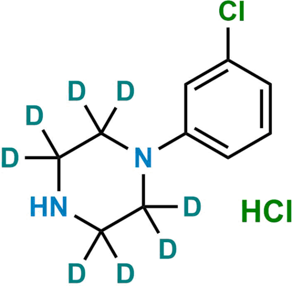 m-chlorophenylpiperazine D8