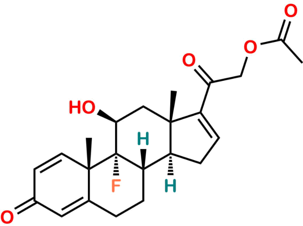 9-Alfa-fluoro Triene 21-Acetate