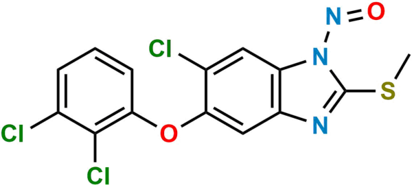 Triclabendazole Nitroso Impurity 1