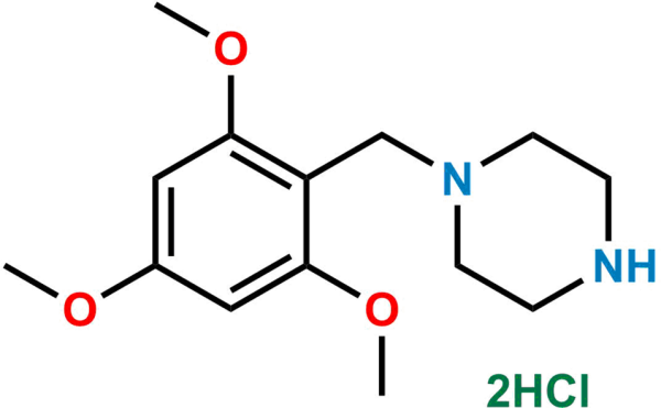 Trimetazidine EP Impurity F (2HCl salt)