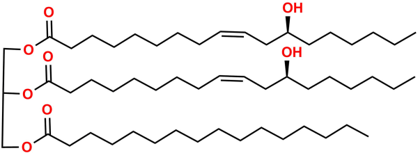 Diricinoleoyl-palmitoyl-glycerol