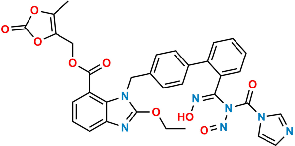 N-Nitroso Azilsartan Imidazole Carbonyl Dioxolene Ester