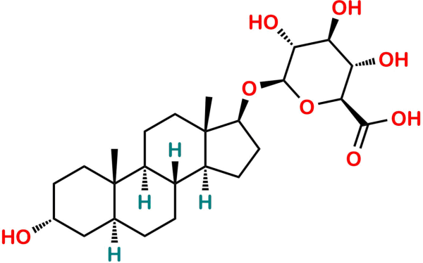 Androstane-3,17-diol Glucuronide