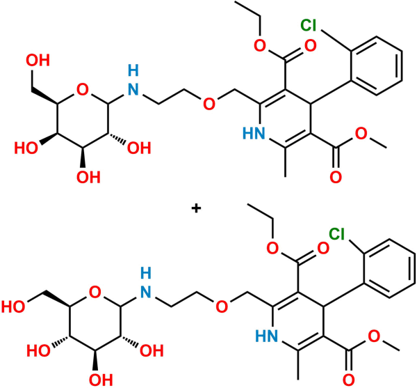 Amlodipine Glucose + Galactose adduct