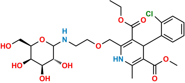 Amlodipine Galactose Adduct