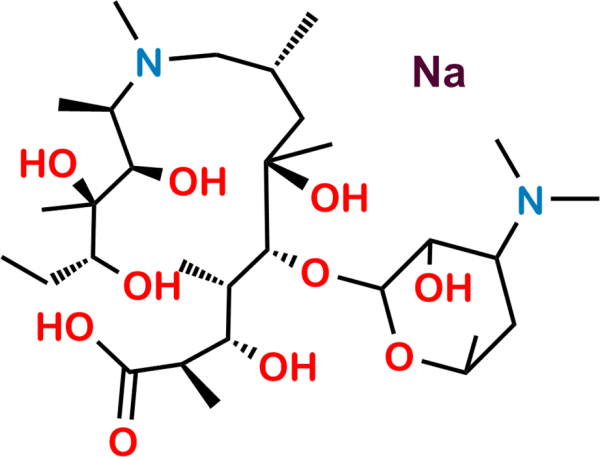 3-Hydroxy Azithromycinoic Acid Sodium Salt 