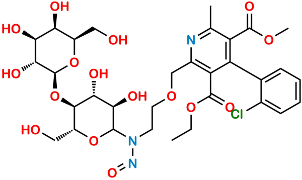 Amlodipine Nitroso N-Lactoside