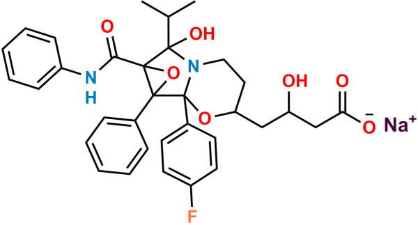 Atorvastatin Epoxy Pyrrolooxazin 7-Hydroxy Analog Sodium salt (USP)