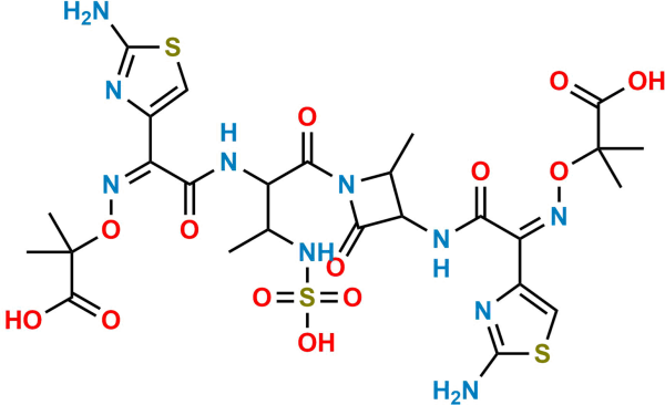 Aztreonam Desulfated Dimer