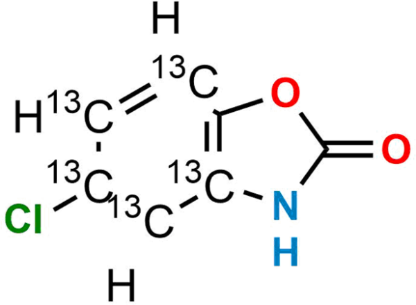 Chlorzoxazone-13C6