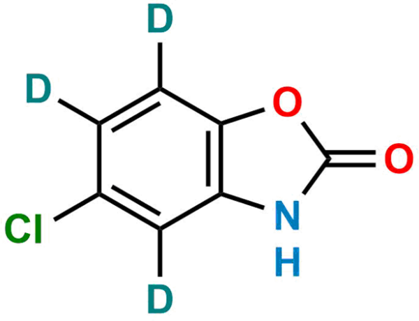 Chlorzoxazone-4,6,7 D3