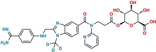 Dabigatran Acyl-beta-D-Glucuronide-D3