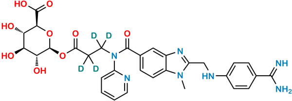 Dabigatran β-Acyl Glucuronide D4